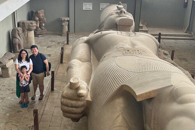 Giza Pyramids, Sphinx, Sakkara, Memphis Full Day Tour - Key Points