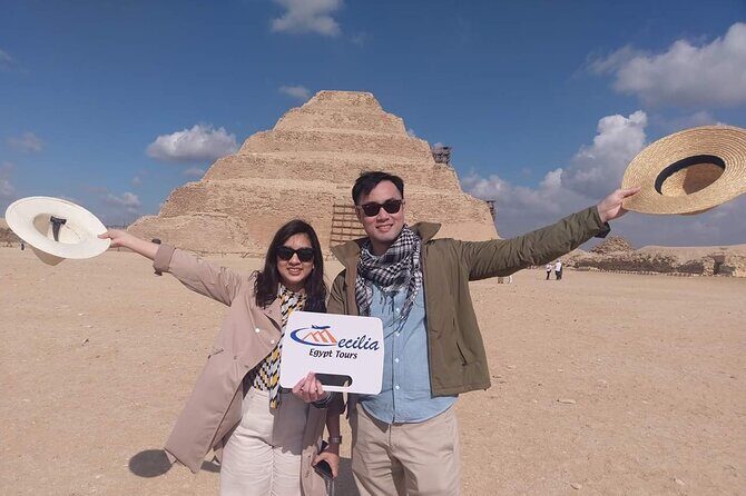 Giza Pyramids, Sphinx, Sakkara, Memphis Full Day Tour - What to Expect in Terms of Transportation and Logistics