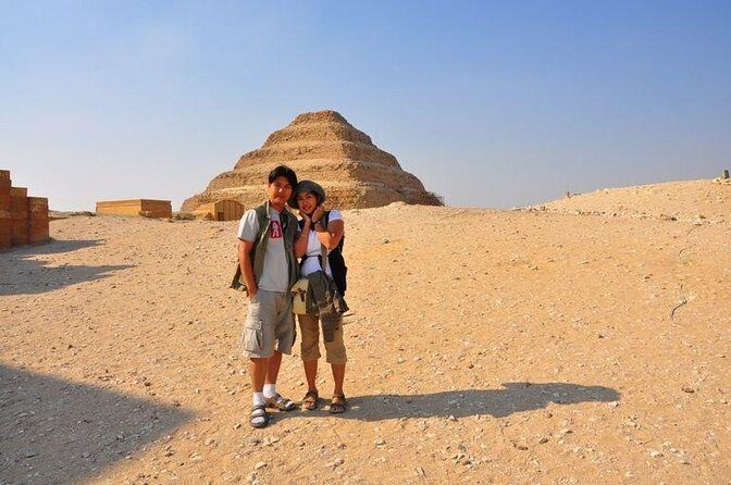 Giza pyramids,Sphinx Sakkara,Dahshuh,Memphis,Camel - Logistics, Value, and Overall Experience