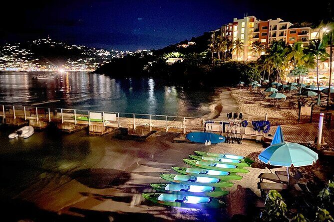 Glow Boats LED Night Kayak from Marriott Frenchman's Cove - Key Points