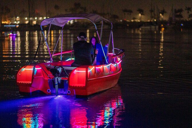 Glow Electric Boat night date experience in San Diego Bay - An In-Depth Look at the Glow Electric Boat Night Experience