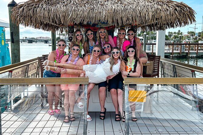 Go Tiki Tours Tampa "#1 Floating Tiki Boat" Bathroom on Board - Key Points
