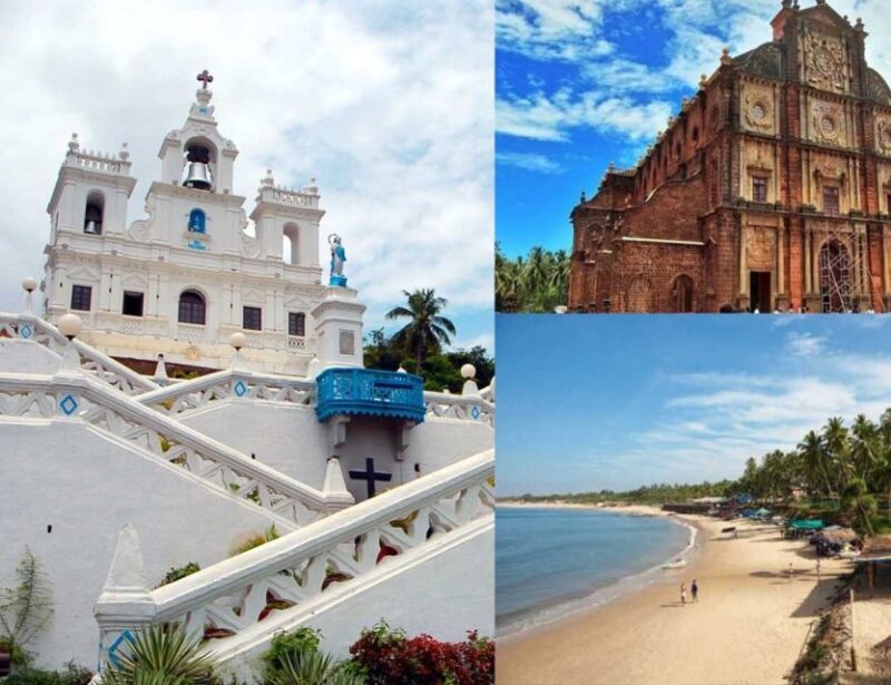 Goa: Baga Beach & The Basilica of Bom Jesus Highlights Tour - The Itinerary Breakdown: What to Expect