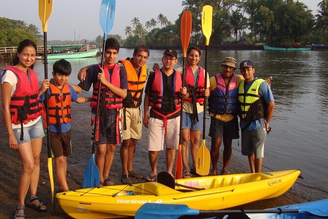 Goa Kayaking Spike's Salonia Backwaters Kayaking Experience - Key Points