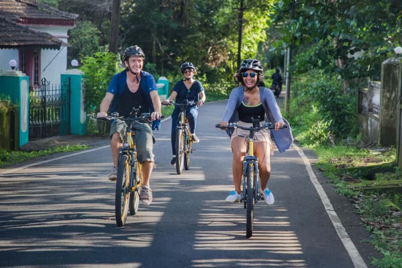 Goa: Old Goa and Divar Island E-Bike Tour with Snacks - Crossing the Mandovi River: Scenic Ferry Ride