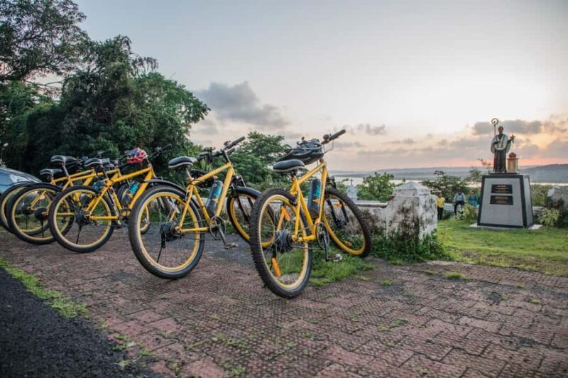 Goa: Old Goa and Divar Island E-Bike Tour with Snacks - Discovering Divar Island: Village Life and Hidden Gems
