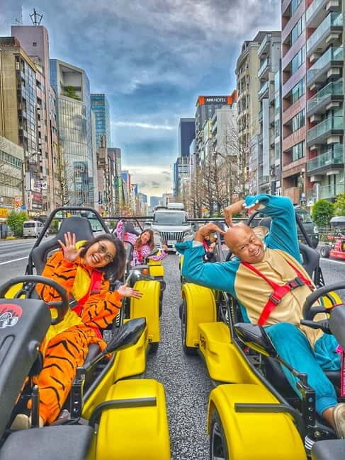 GoKart Tokyo: Oldtown Tour |8 Tour Destinations in 100 mins - An Exciting Way to See Tokyo
