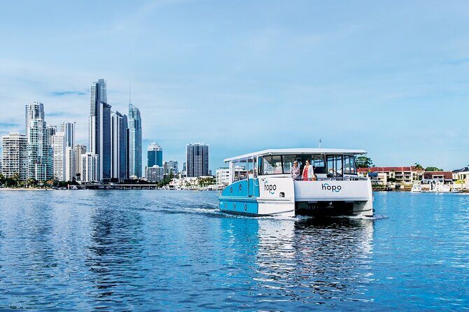 Gold Coast Hop On Hop Off Sightseeing Cruise 1 Day Pass - Key Points