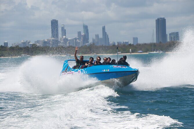 Gold Coast & Surfers Paradise - Parasail & V8 Jetboat Combo - Key Points