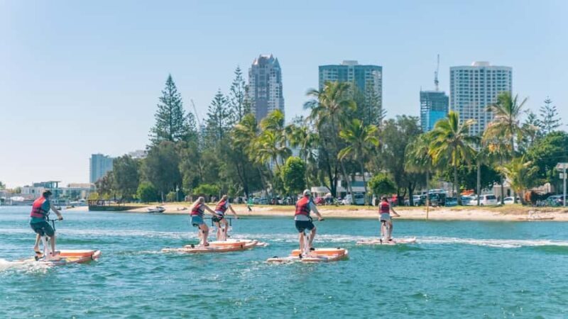 Gold Coast: Surfers Paradise Waterbike Experience - Starting Point in Surfers Paradise: A Prime Location