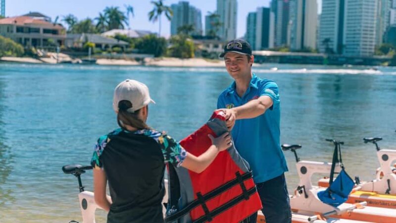 Gold Coast: Surfers Paradise Waterbike Experience - Wildlife and Waterway Wonders