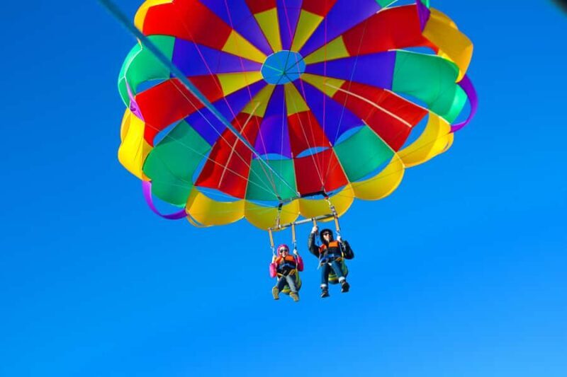 Gold Coast: Surfers Parasailing with Free Photos - Key Points
