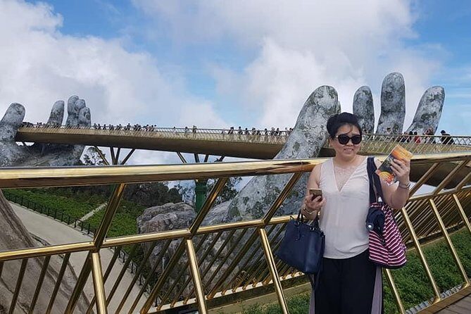 GOLDEN BRIDGE & BA NA HILL in Early moring to Avoid Crowds from DA NANG or HOIAN - The Promise of a Crowds-Free Morning