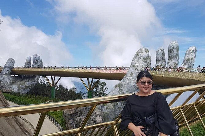 GOLDEN BRIDGE & BA NA HILL in Early moring to Avoid Crowds from DA NANG or HOIAN - Dining and Refreshments