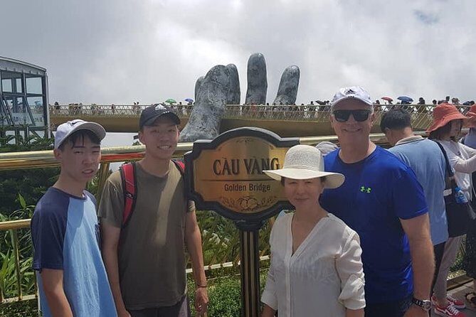 Golden Bridge-Dragon Bridge-Marble Moutain-Monkey Mountain fromHoi An or Da Nang - What the Tour Offers in Terms of Value