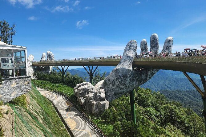 GOLDEN BRIDGE &MARBLE MOUNTAIN-AM PHU CAVE(Hell Cave)Private Tour - The Experience for Different Travel Styles