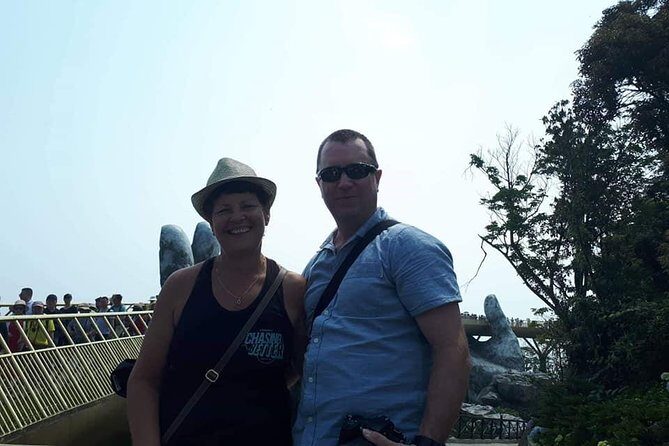Golden Bridge-Marble Mountain-Hoi An City -Boat Ride-Night Market - Summary