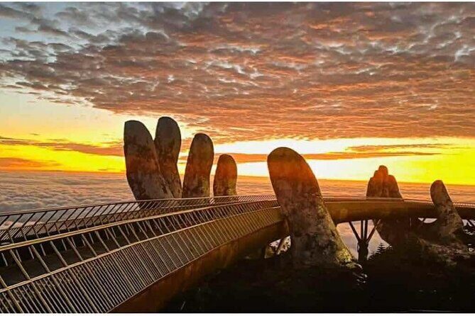 Golden Hand Bridge from Hue, Da Nang, Hoi An by Mr T Easy Rider - The Itinerary in Detail: What to Expect