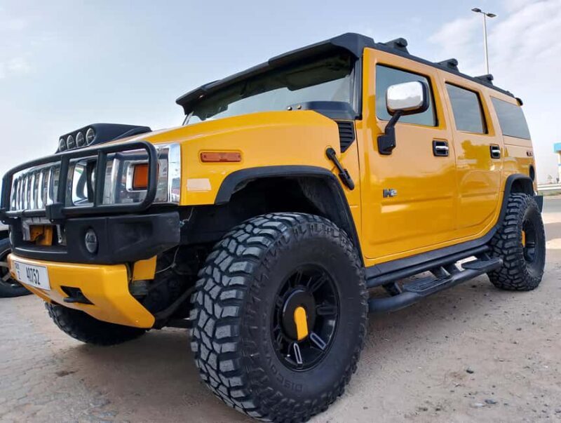 Golden Sands & Glamour: Hummer Safari with Photoshoot - Key Points