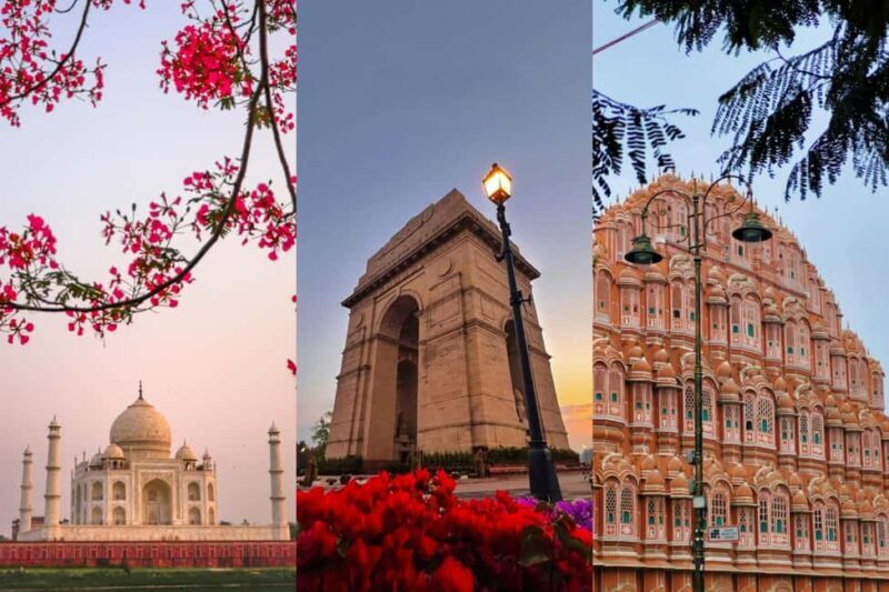Golden Triangle India Tour 6 Days: Delhi, Agra, Jaipur - Key Points