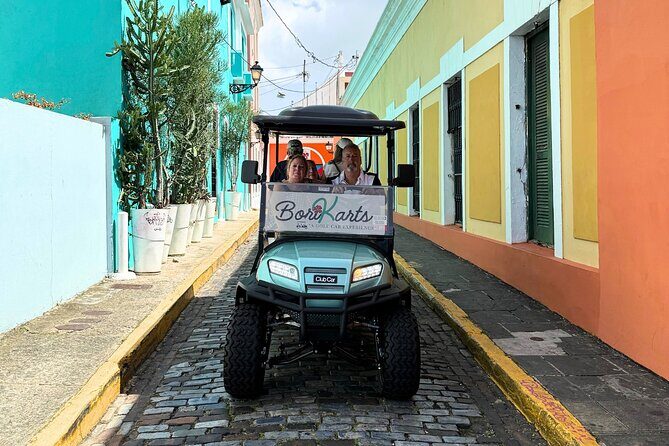 Golf Car Tour of Old San Juan with Local Flavors - An Easy and Stylish Way to See the City