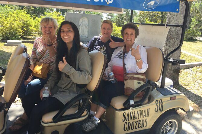 Golf Cart Tours of Bonaventure Cemetery Savannah Georgia - FAQ