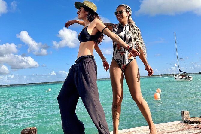 Gorgeous Tour in Pontoon Boat over Bacalar 7 Colors Lagoon from Cancún - An In-Depth Look at the Bacalar Lagoon Tour
