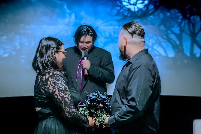 Gothic Wedding Ceremony with Spectacular Photography lncluded - Key Points