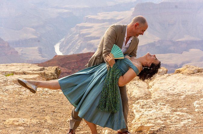 Grand Canyon Private Flying Dress Photoshoot Session - Who Would Enjoy This?