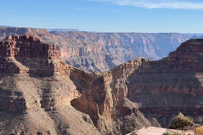 Grand Canyon West Skywalk Hoover Dam Ghost Town Day Tour - Transportation and Group Size
