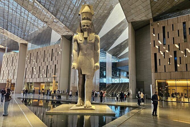Grand Egyptian Museum and Nine Pyramids of Giza With Ride Camel - Key Points