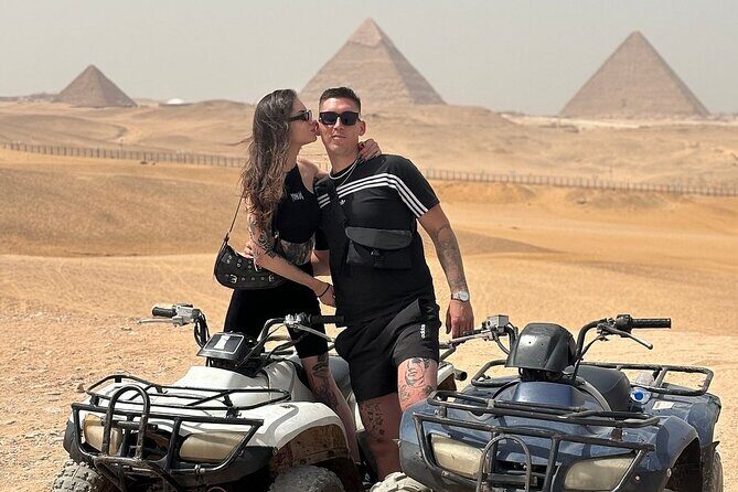 Grand Egyptian Museum, Giza Pyramids & ATV Quad Bike Adventure - The Pyramids and Sphinx: A Glimpse into Eternity