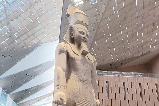 Grand Egyptian Museum, Grand staircase, New Galleries, and lunch. - Introduction