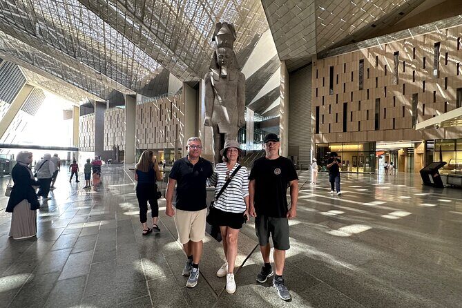 Grand Egyptian Museum, Grand staircase, New Galleries & lunch - FAQ