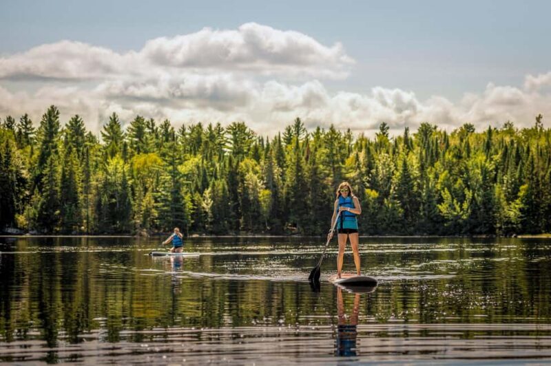 Grands-Jardins National Park Nautical rental Lake Arthabaska - The Equipment and Flexibility of the Experience