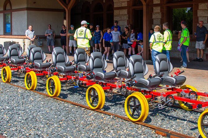 Granite State Rail Bikes - Starting Point and Setting