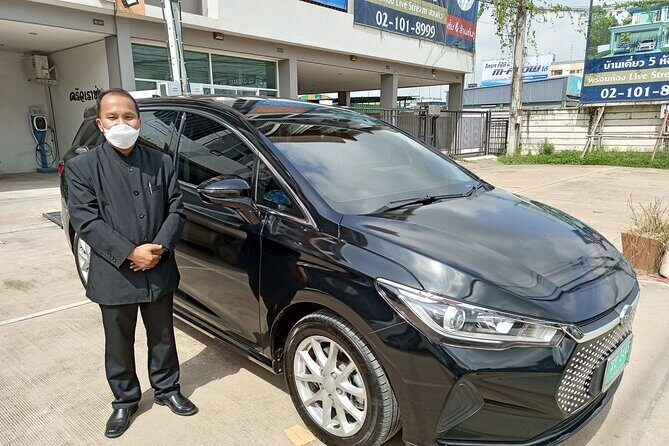 Green Ride: 100% Electric Bangkok Airport Transfer - Key Points