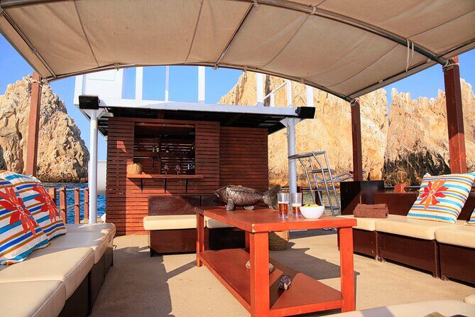 Group Getaway: Private Cabo Catamaran with Water Toys for 20ppl - Dining and Snacks