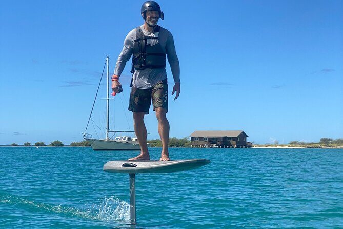 Group of 2 + mid length eFoil experience Honolulu HAWAII - A Detailed Look at the Honolulu eFoil Experience