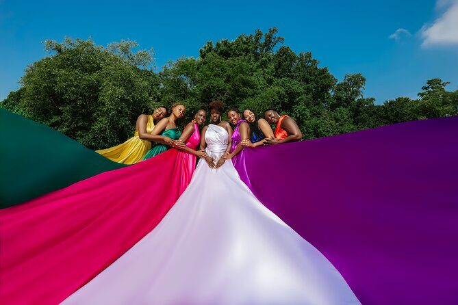 Group Session (3 people) with Dream Flying Dress Photography - The Location and Setting