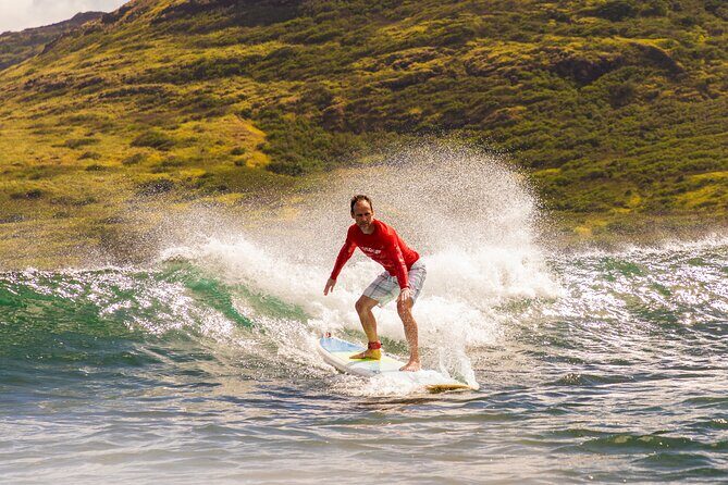 Group Surf Lesson at Kalapaki Beach - The Group Dynamic: Small and Personal