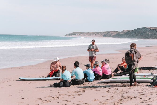 Group Surf Lesson in Corny Point - Introduction