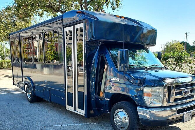 Group Transportation Houston to Galveston Cruise & Hotels 16 PAX. - Key Points