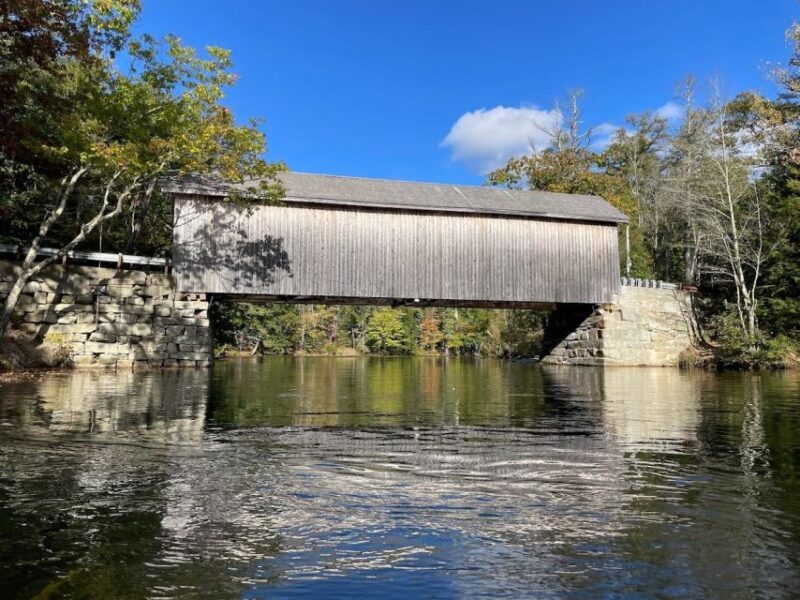 Guided Covered Bridge Kayak Tour, Southern Maine - An Authentic Maine Experience in a Nutshell