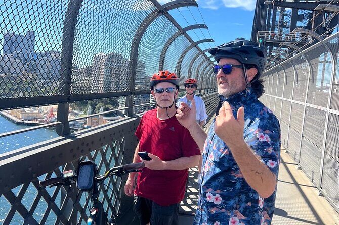 Guided Electric Bike Tour of Sydney with Bluetooth helmets - FAQs
