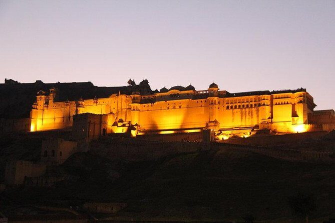 Guided Night Tour of Jaipur With Optional Street Food Tasting - Key Points