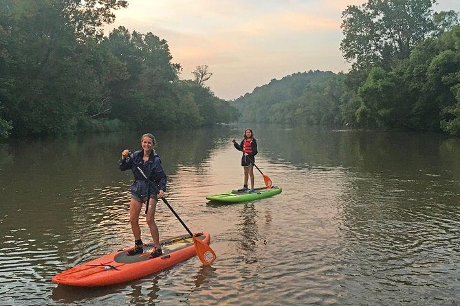 Guided Paddleboard Tour Through Asheville's River Arts District - In The Sum Up