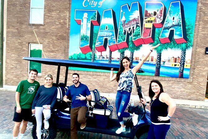 Guided Tampa Sightseeing Tour in a Deluxe Street Legal Golf Cart - Key Points