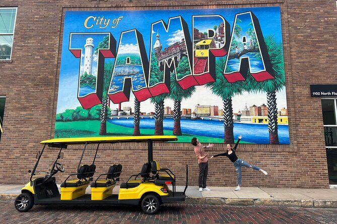 Guided Tampa Sightseeing Tour in New Street Legal Golf Cart - What to Expect from the Tampa Golf Cart Tour