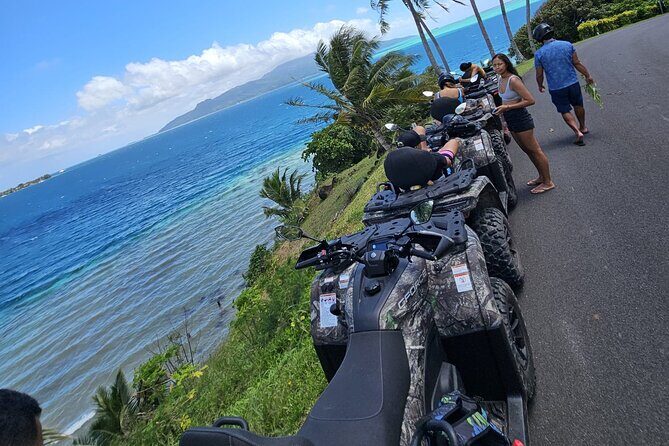 Guided tour of the island and its escapades in Tahaa by Quad / ATV - Introduction to the Tahaa ATV Tour